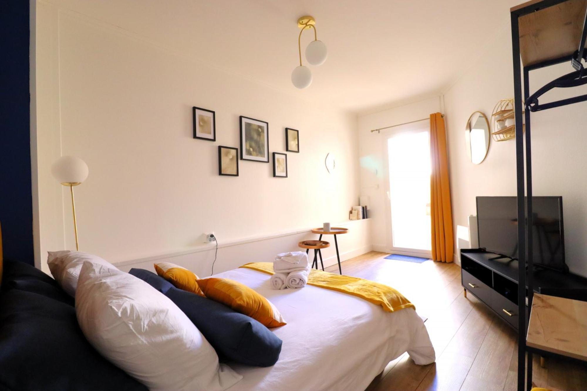 Le Neo - Studio Chic Avec Sa Cour Privative Et Fibre Bergerac Habitación foto